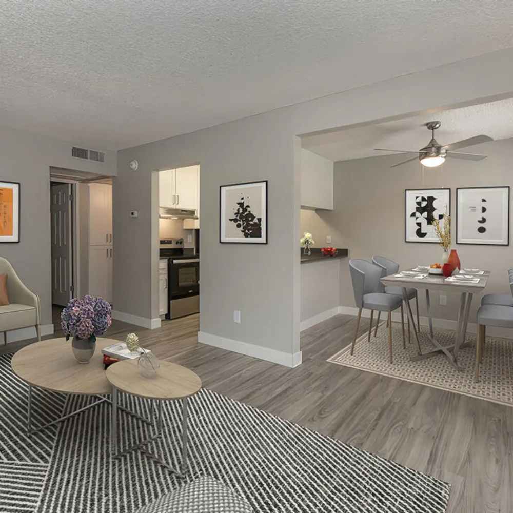 Living Room & Dining Room