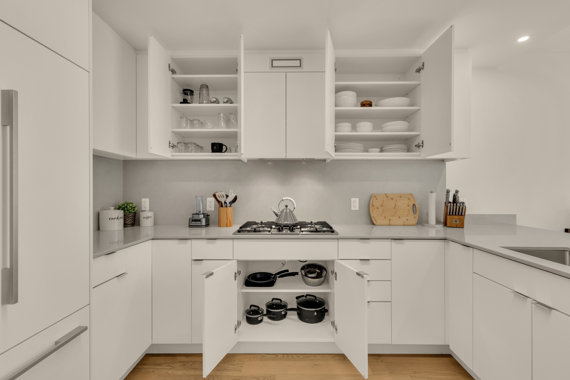 Kitchen at Kennedy on L #1105