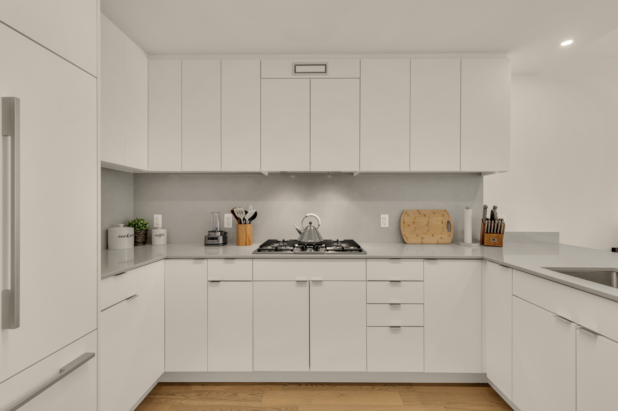 Kitchen at Kennedy on L #1105
