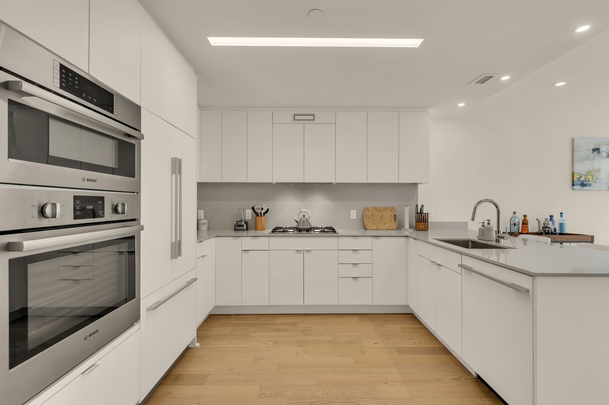 Kitchen at Kennedy on L #1105