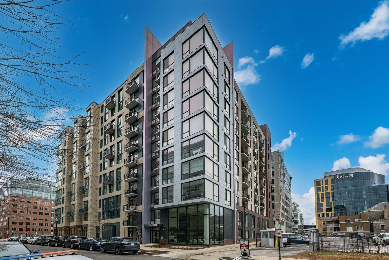 Exterior corner of Kennedy on L at 37 L Street SE