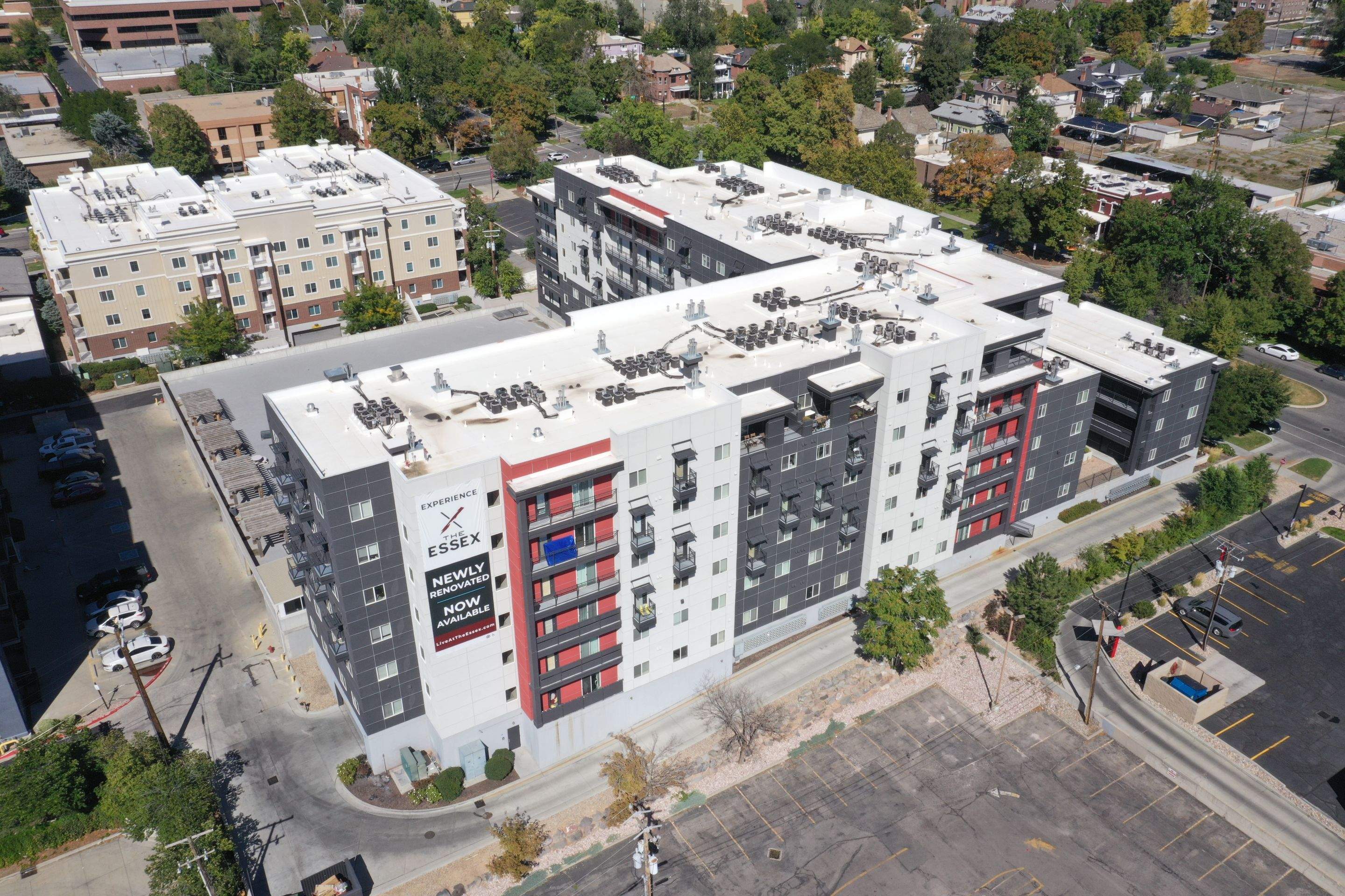 The Essex: exterior repaint in the new color scheme