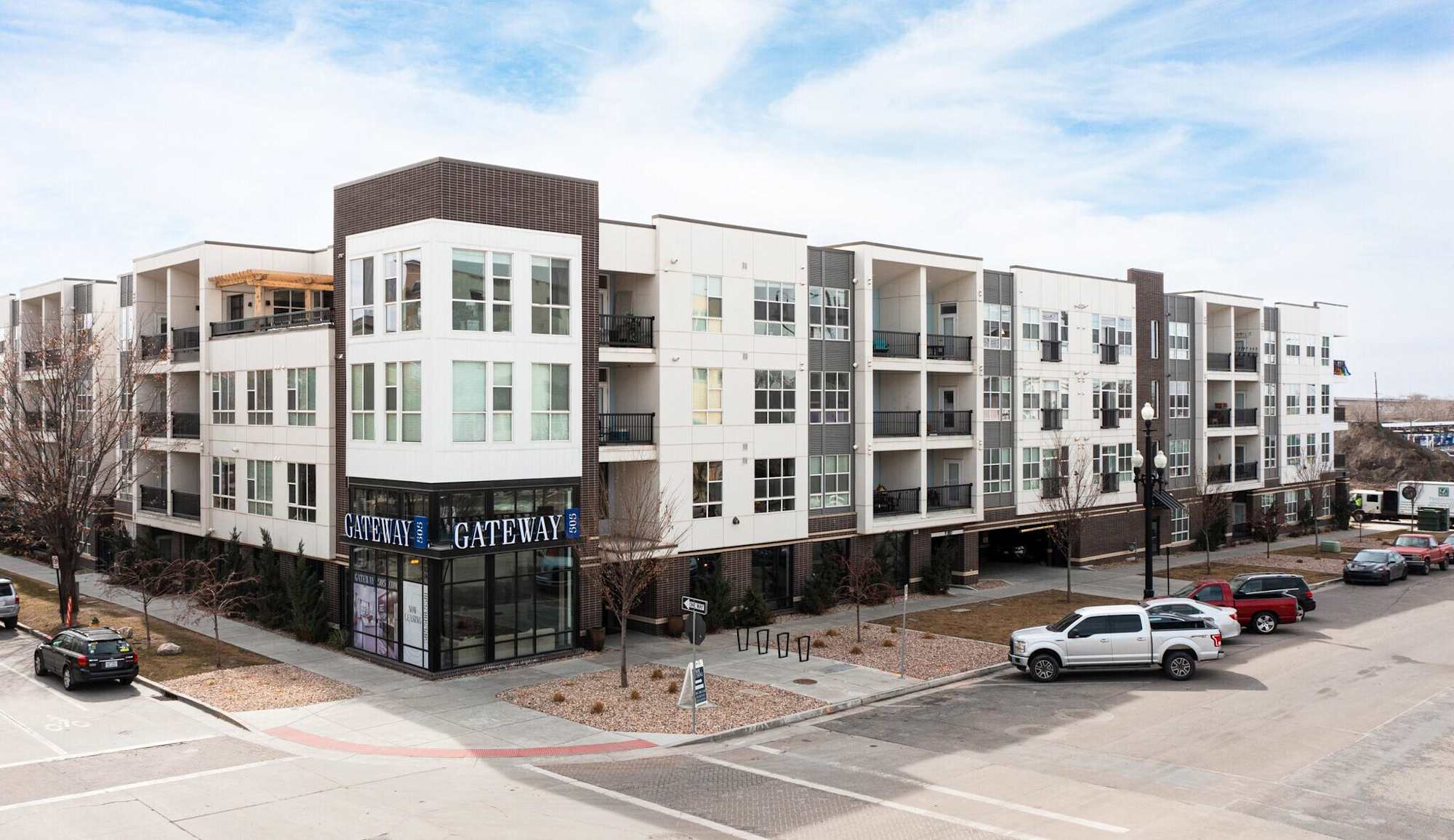Gateway 505, Salt Lake City, Utah: flood unit build-backs by Apex Contracting