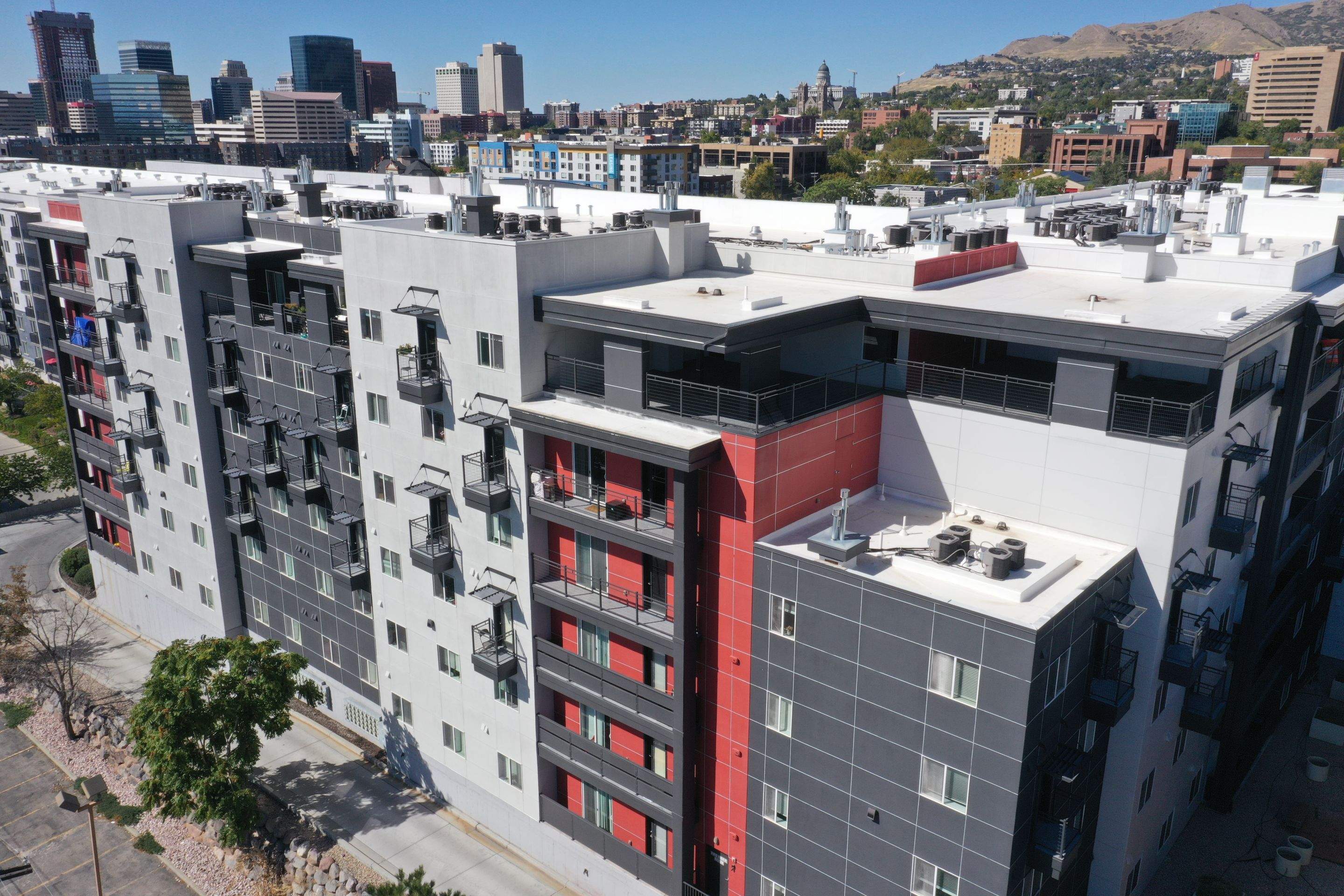 Parking structures and deck coatings work by Apex Contracting Group