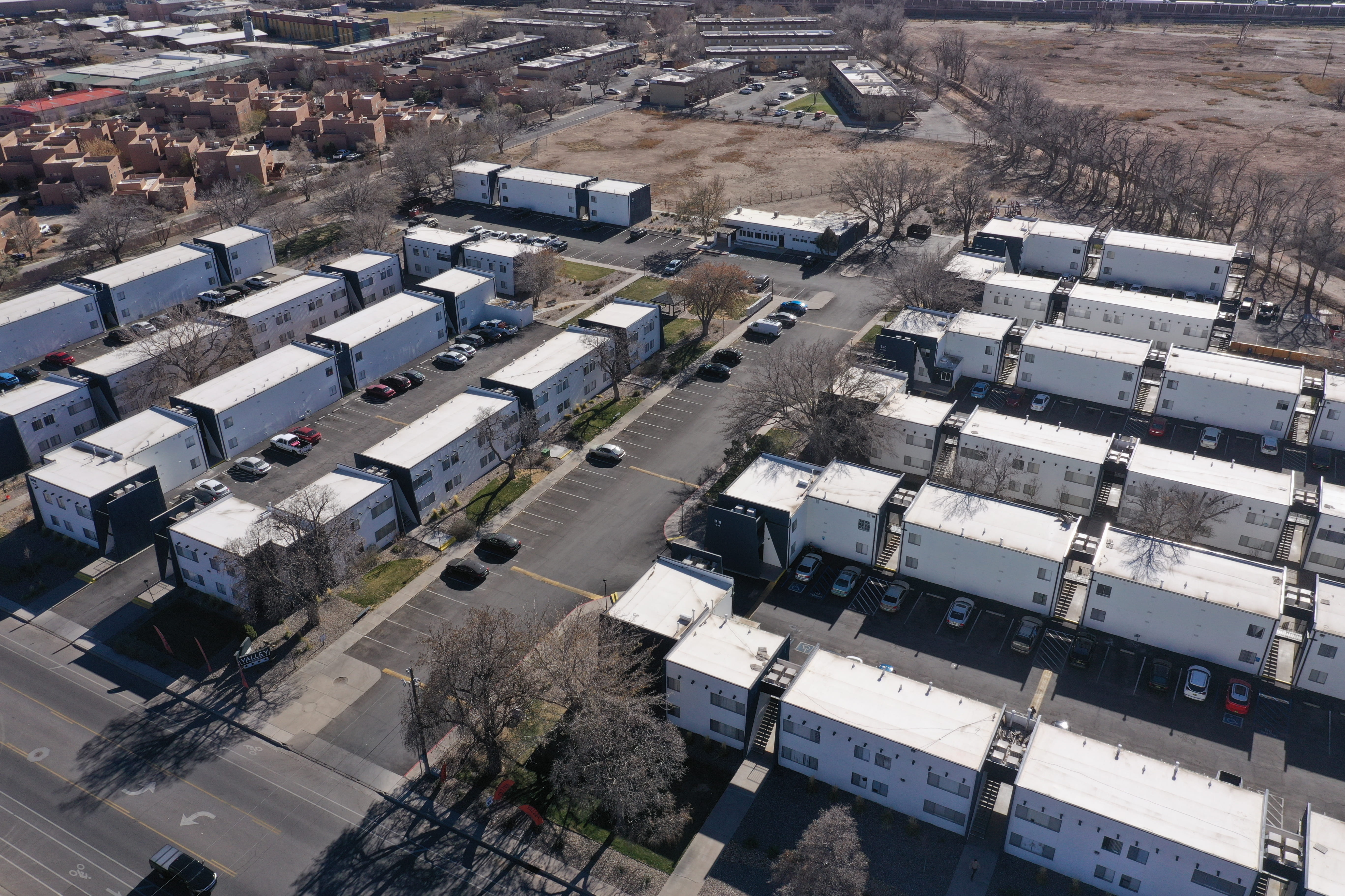 Building envelope restoration work by Apex Contracting Group