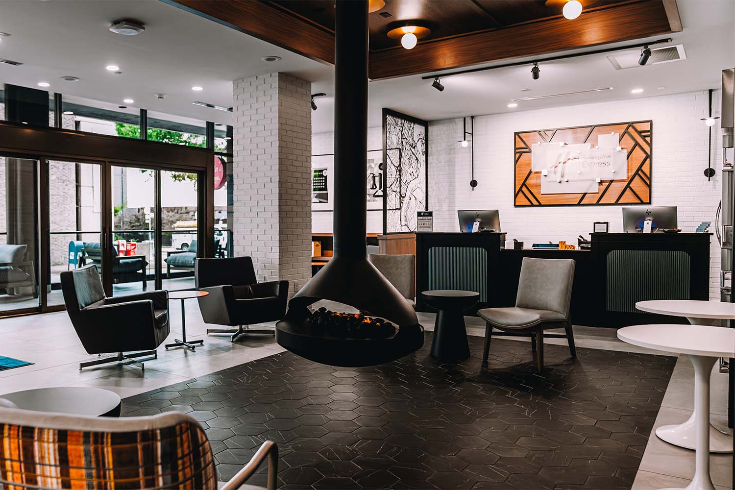 Interior view of the Holiday Inn Express by D&S Builders.