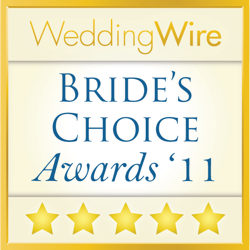 WeddingWire Bride’s Choice Awards 2011 winner