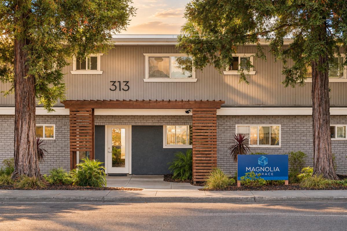 Front entrance of community