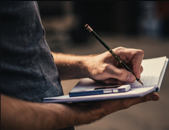 Sound supervision notes and creative planning