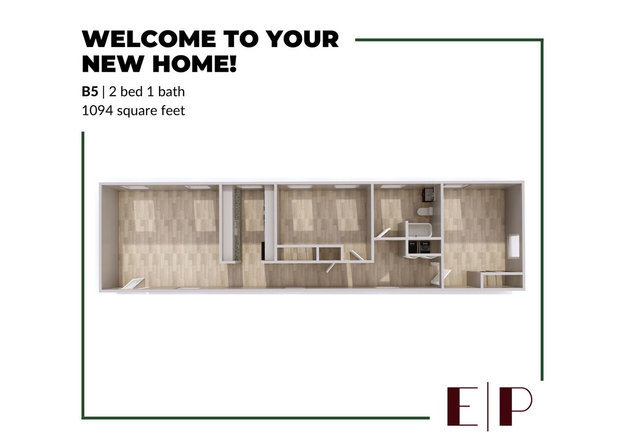 B5 floor plan layout