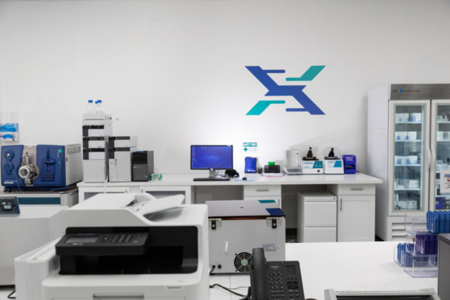 Mass spectrometry suite with reagent storage