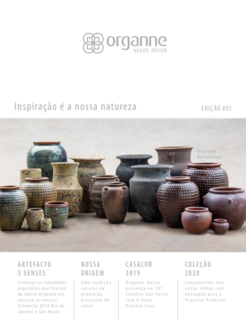 Capa da Revista Organne — Edição 1