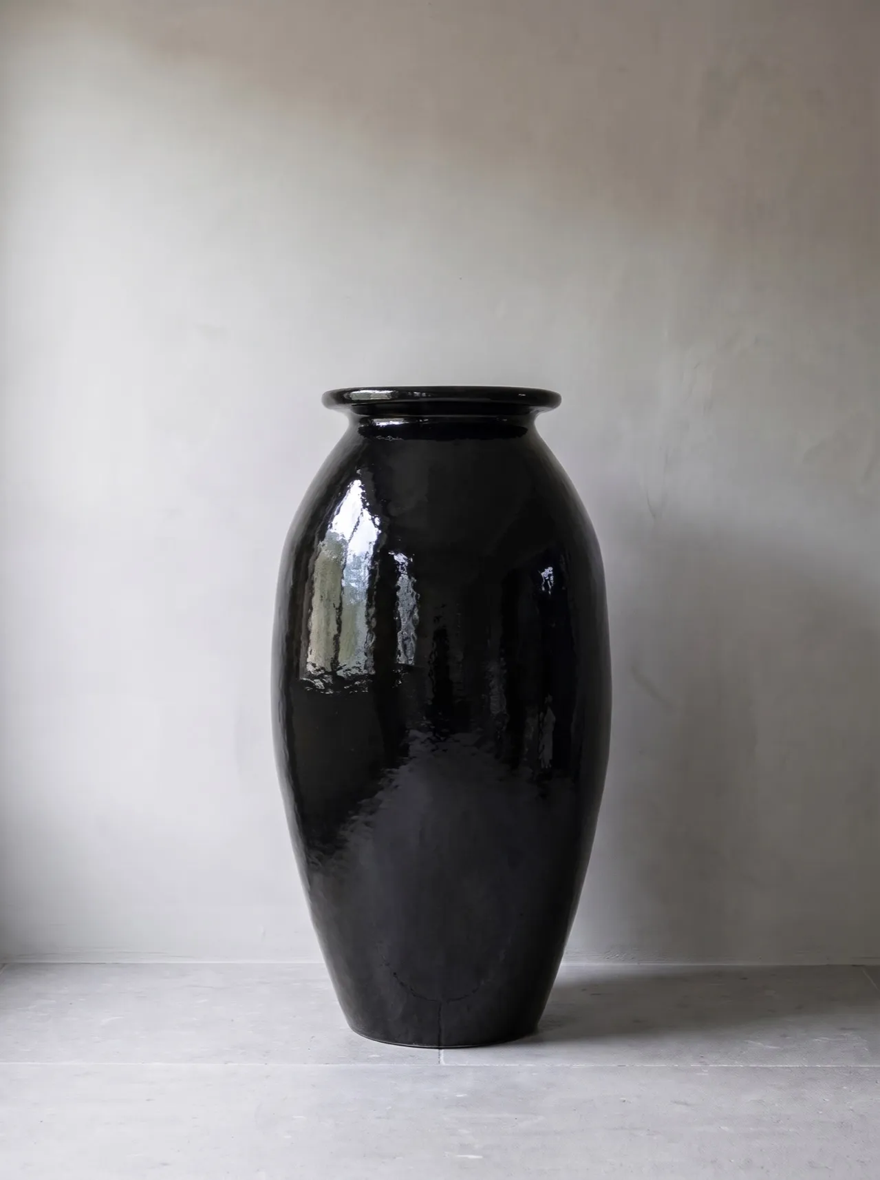 Vaso Vulcano Preto