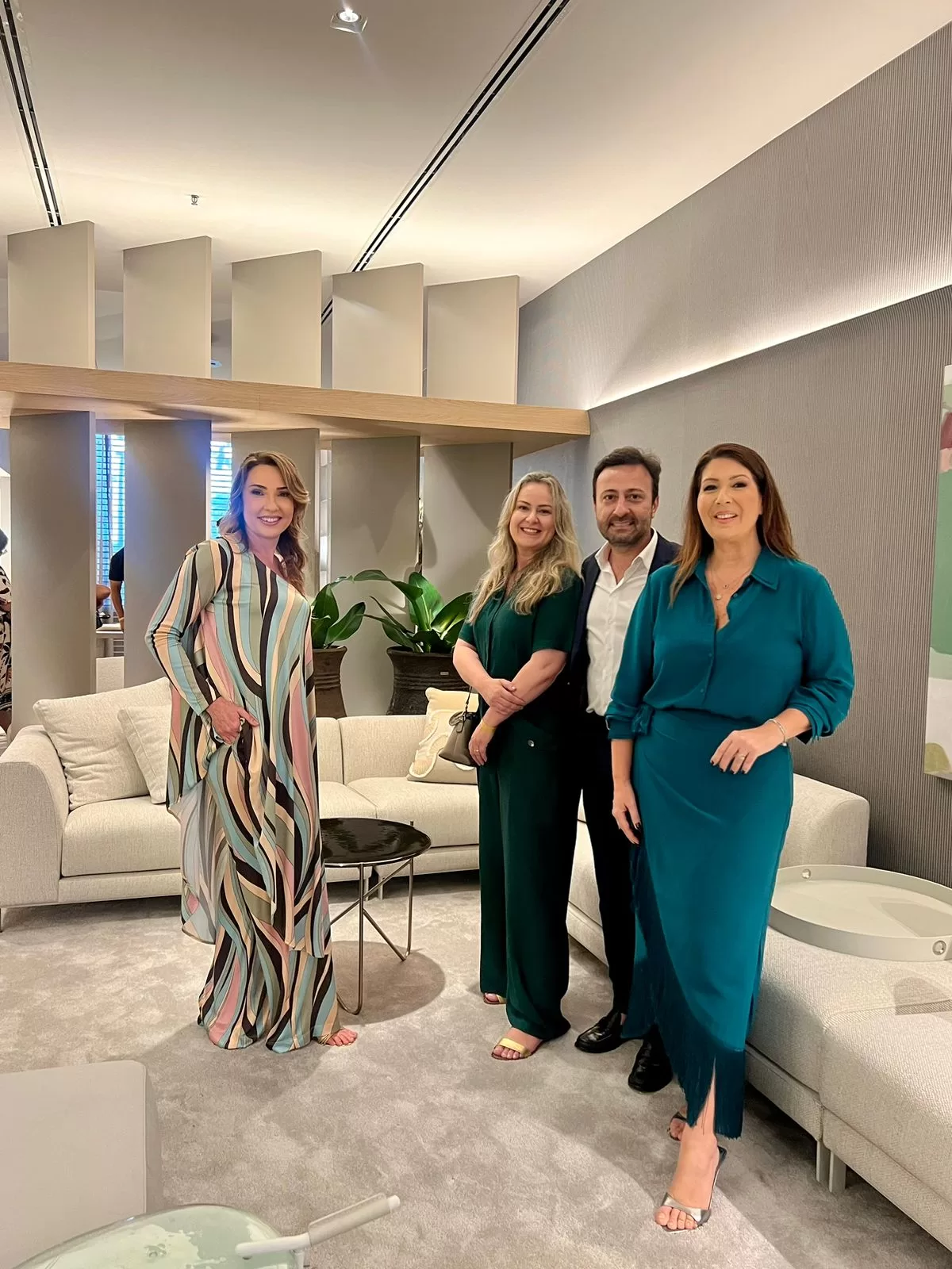 Claudia Pimenta, Patrícia Franco, PH Costa e Fernanda Busto