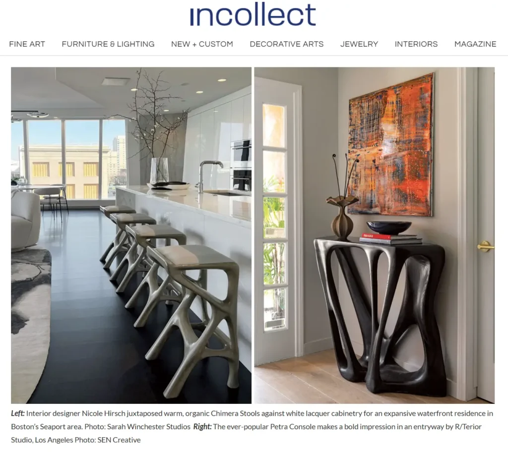 Incollect magazine featuring the Petra console