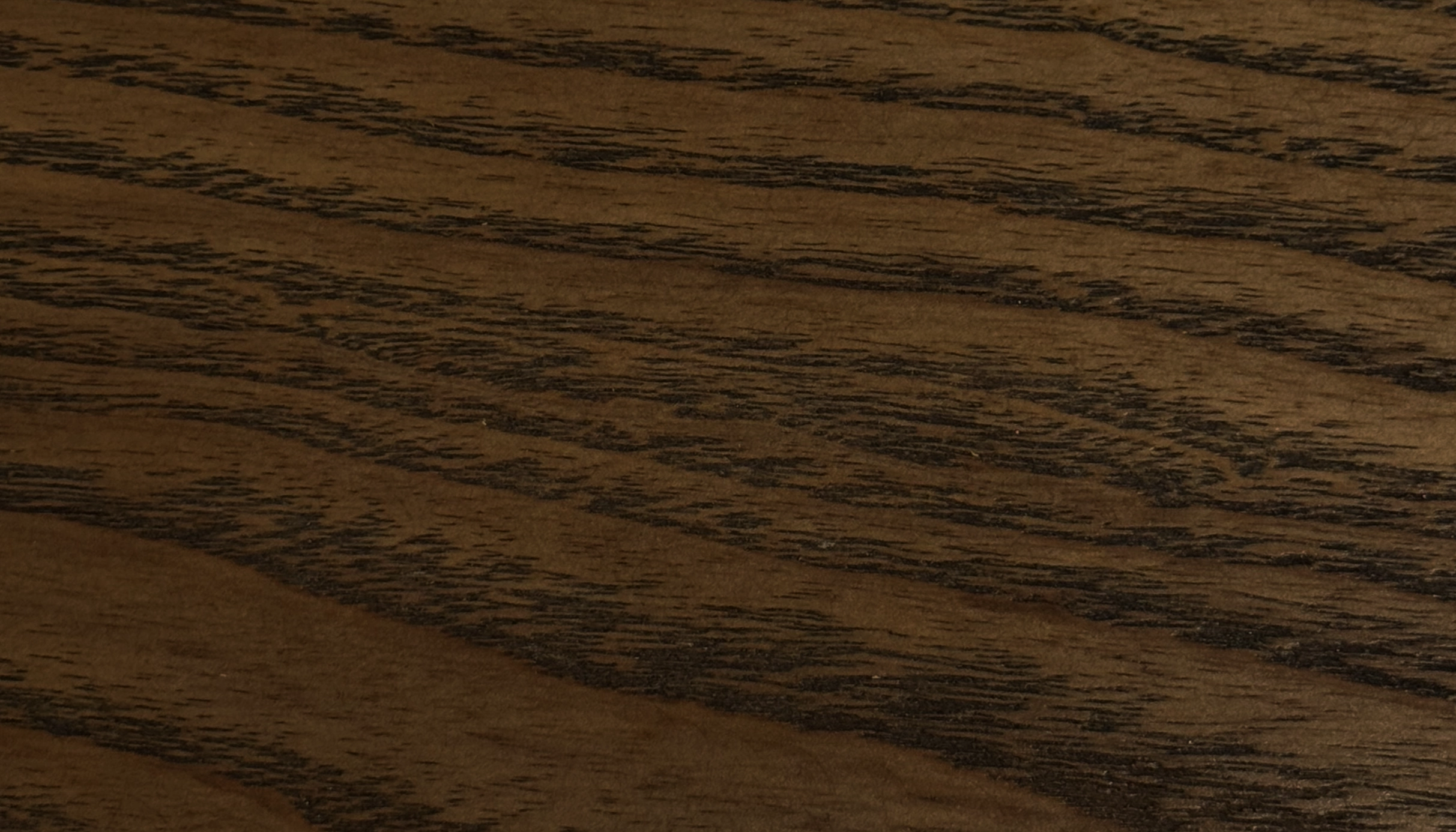Mocha finish on ash wood by Amorph Studio
