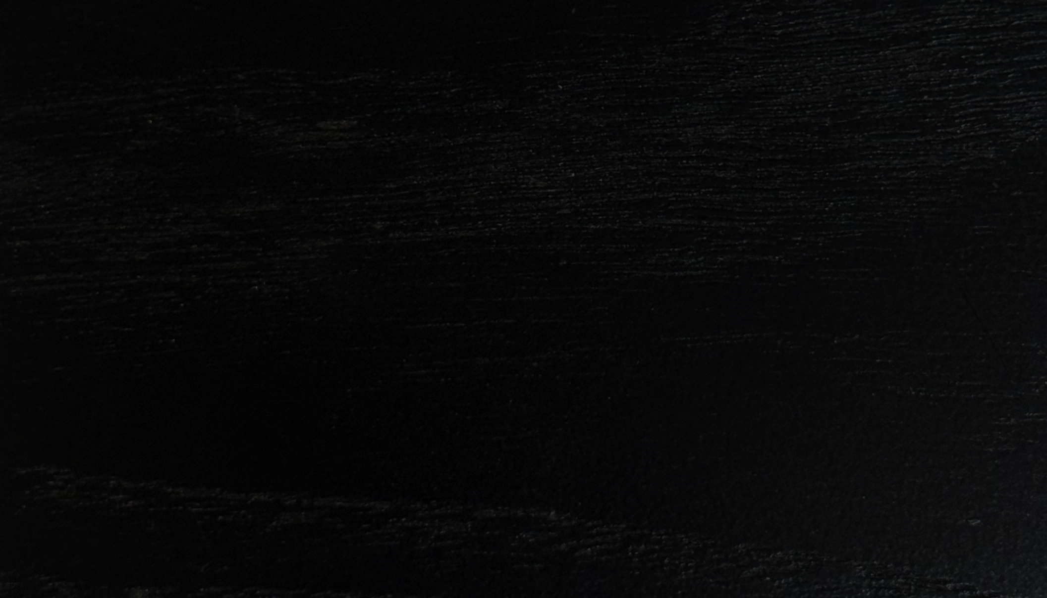 Ebony finish on ash wood by Amorph Studio