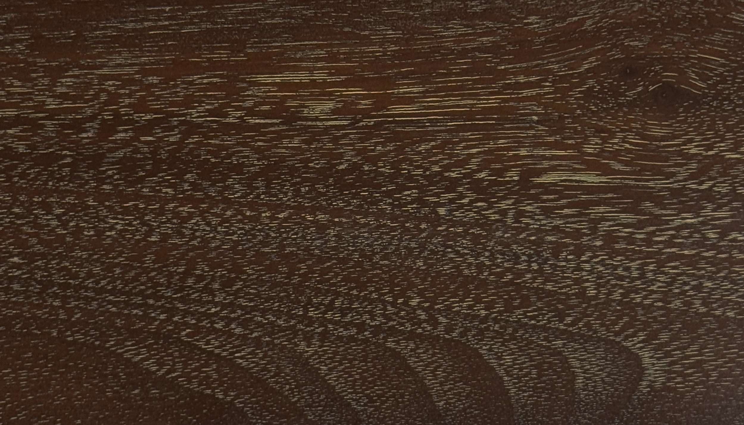Frosted finish on solid walnut by Amorph Studio