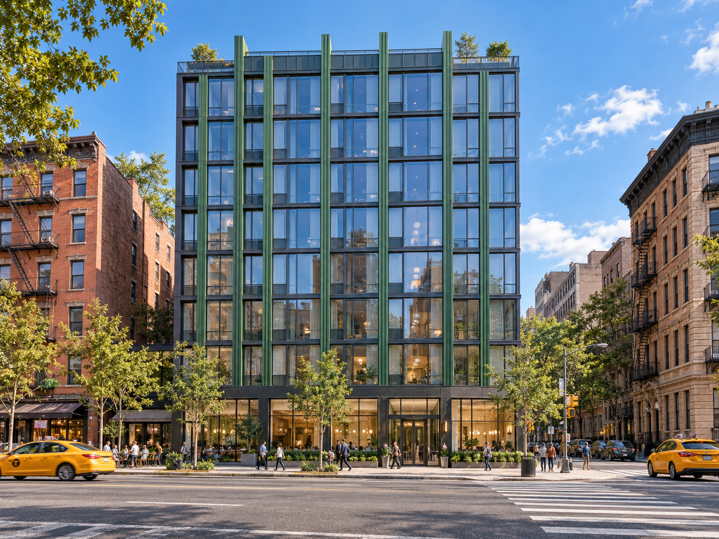 Harlem multifamily residential project architectural rendering