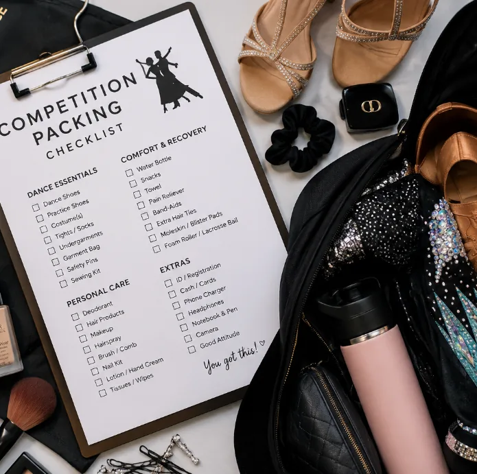 Ballroom Competition Packing List: Everything Every Dancer Needs