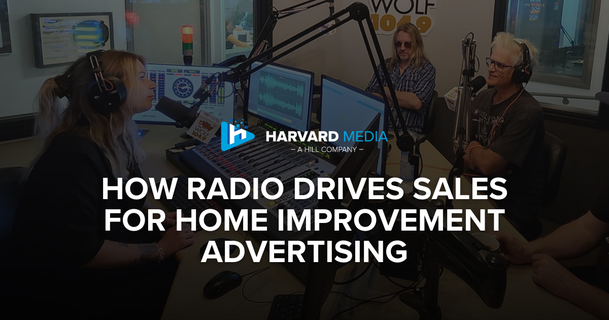 How Radio Drives Sales For Home Improvement Advertising