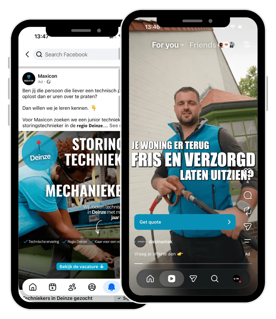 elke lead wordt gemeten. Zo weten we exact hoeveel 1 euro ons oplevert.
