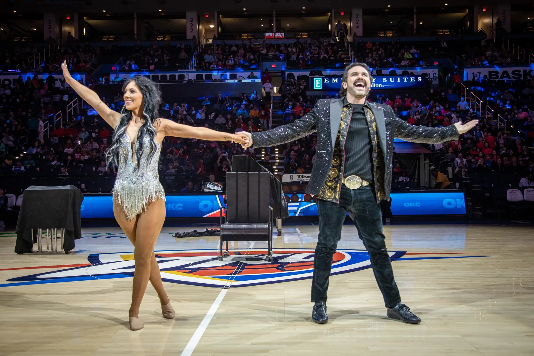 Halftime show, OKC Thunder