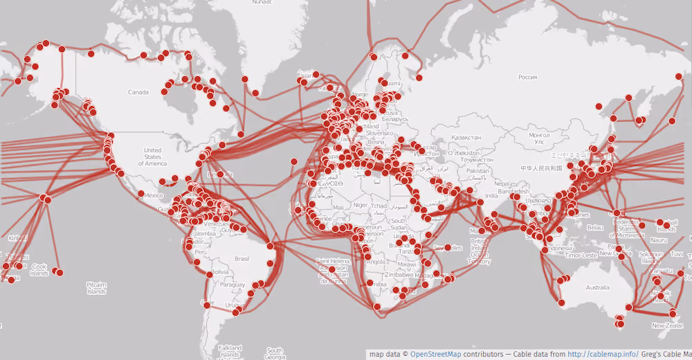 How undersea cables carry the internet from Nerdish App