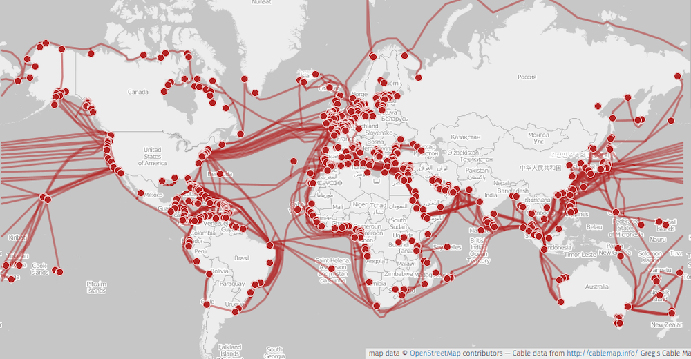How undersea cables carry the internet from Nerdish App