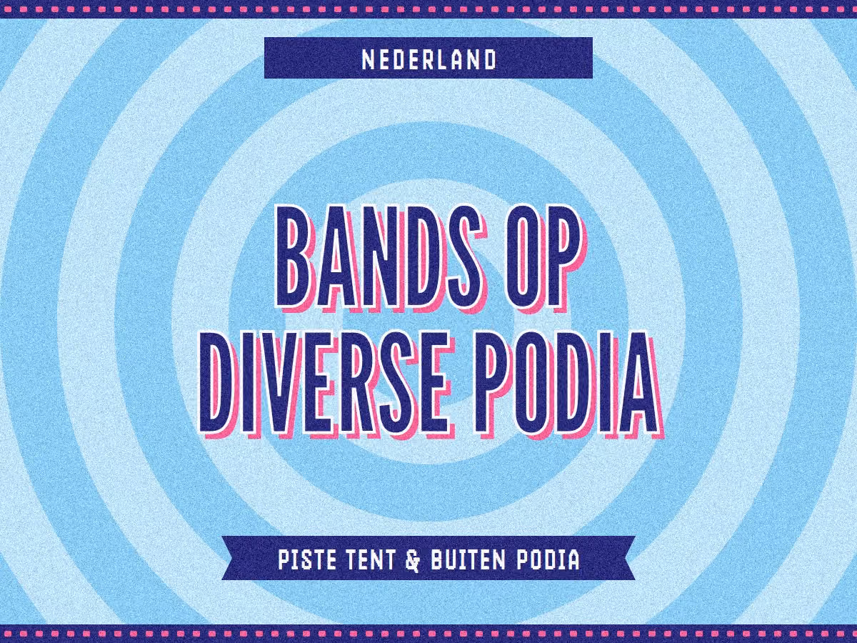 Bands op diverse podia