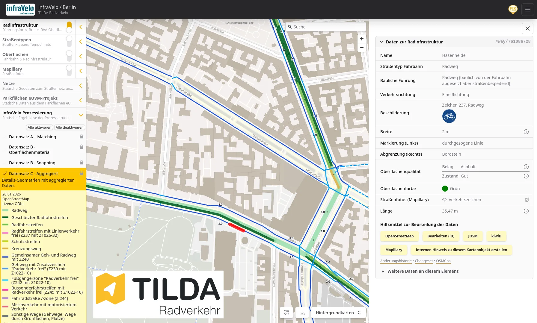 Daten für bessere Radwege: Digitales Radverkehrsnetz