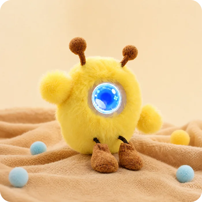Zebee, the yellow Mumuland companion