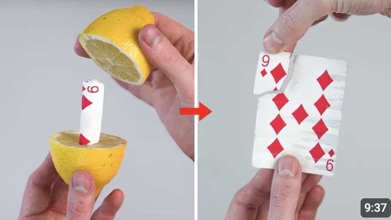 Thumbnail: Card in Lemon, Magic Trick Revealed