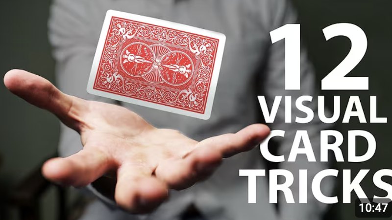 Thumbnail: 12 VISUAL Card Tricks Anyone Can Do | Revealed