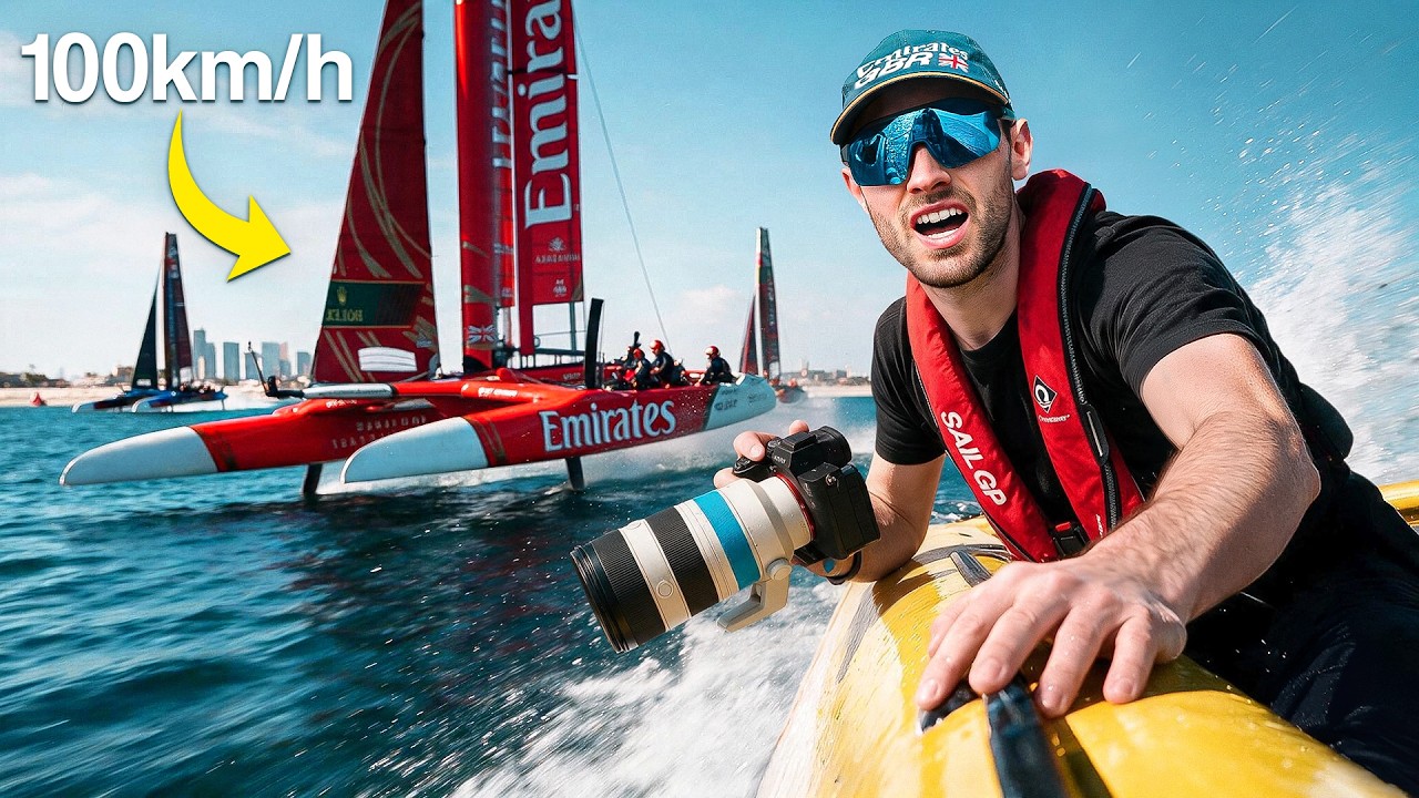 Thumbnail for Attempting to photograph the world&rsquo;s fastest boats (SailGP)