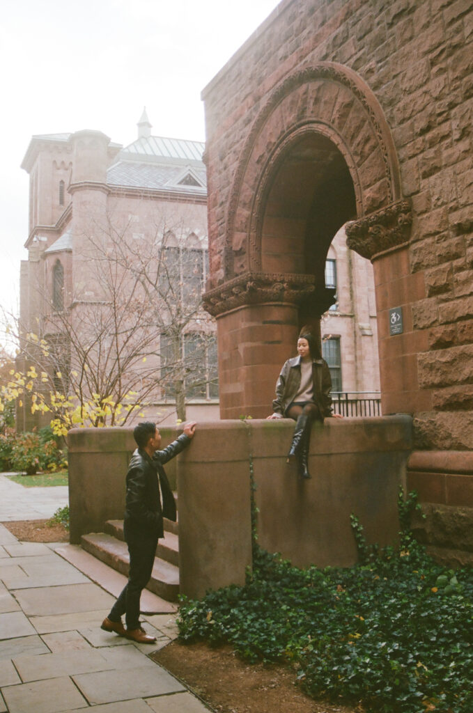 35mm film wedding photograph by Prophetic Film House