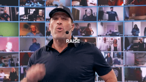 Audience responding with emotion