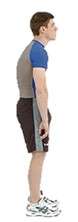 Poor shoulder posture
