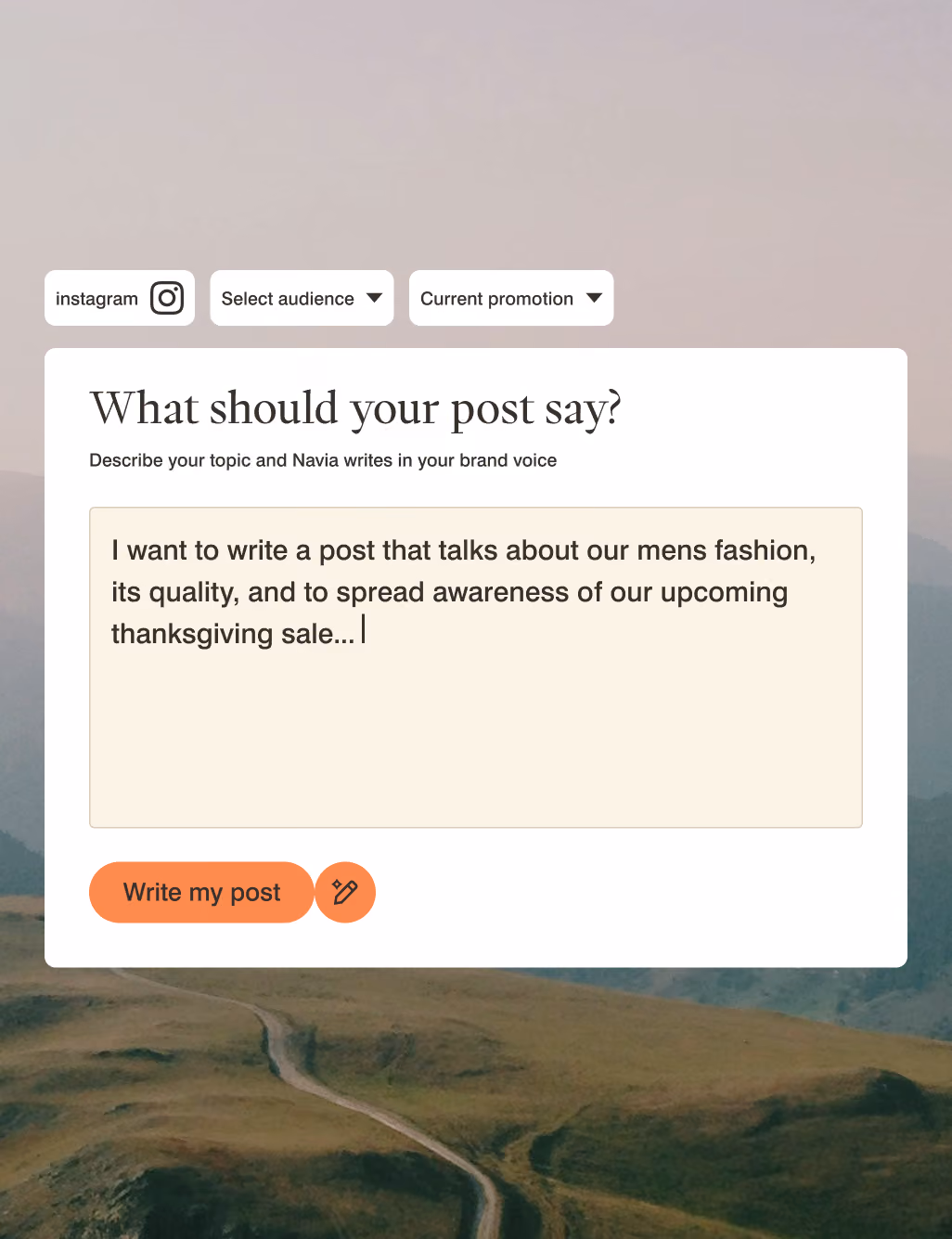 A writer that speaks to your customers, in your voice