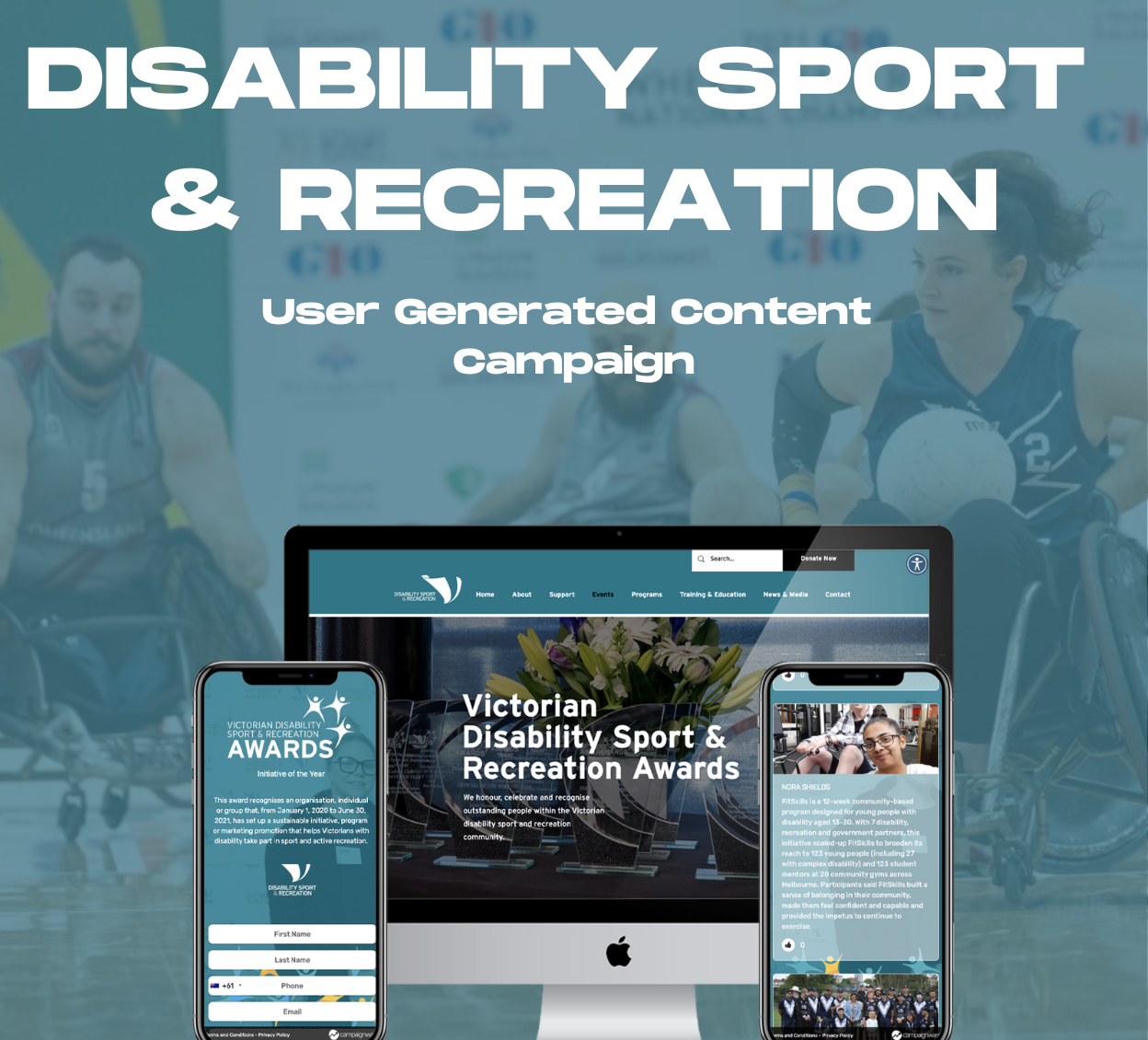 Disability Sports & Recreation - 2021 VDSR Awards Microsite 