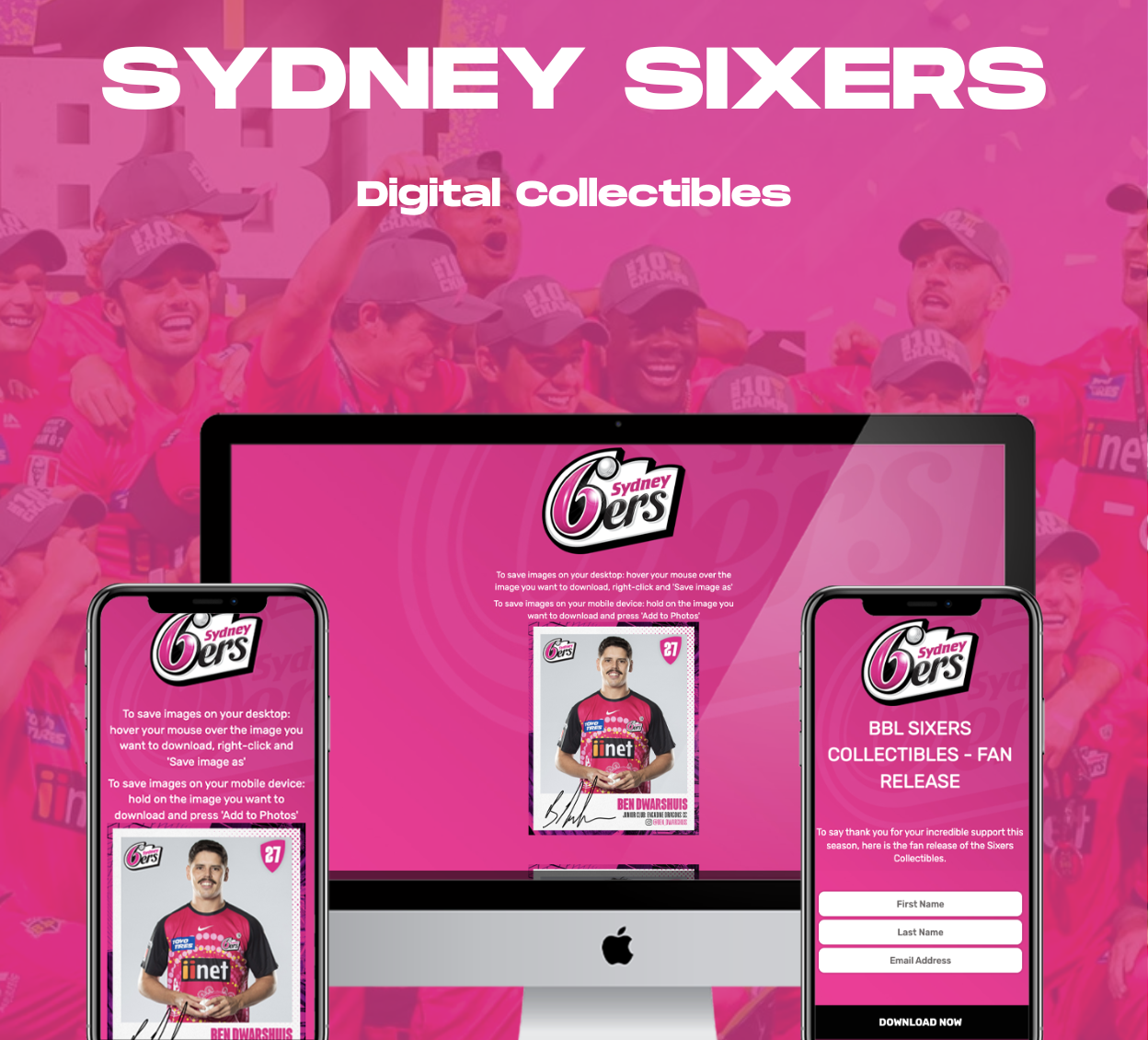 Sydney Sixers - In-Stadium Digital Collectables 
