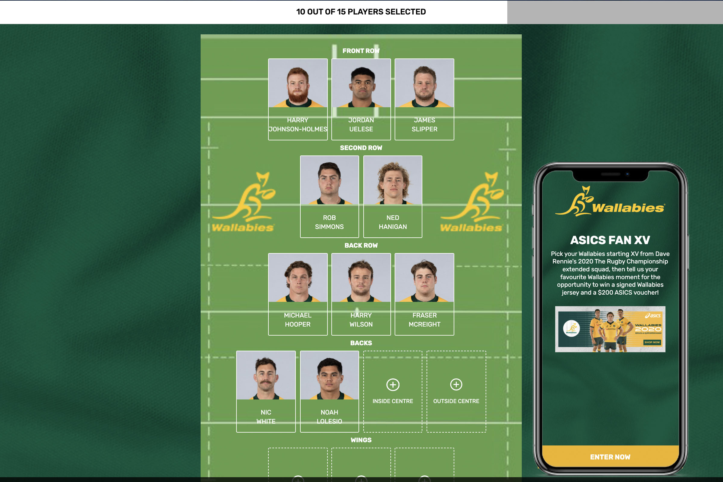 Wallabies Fans XV – Rugby Australia