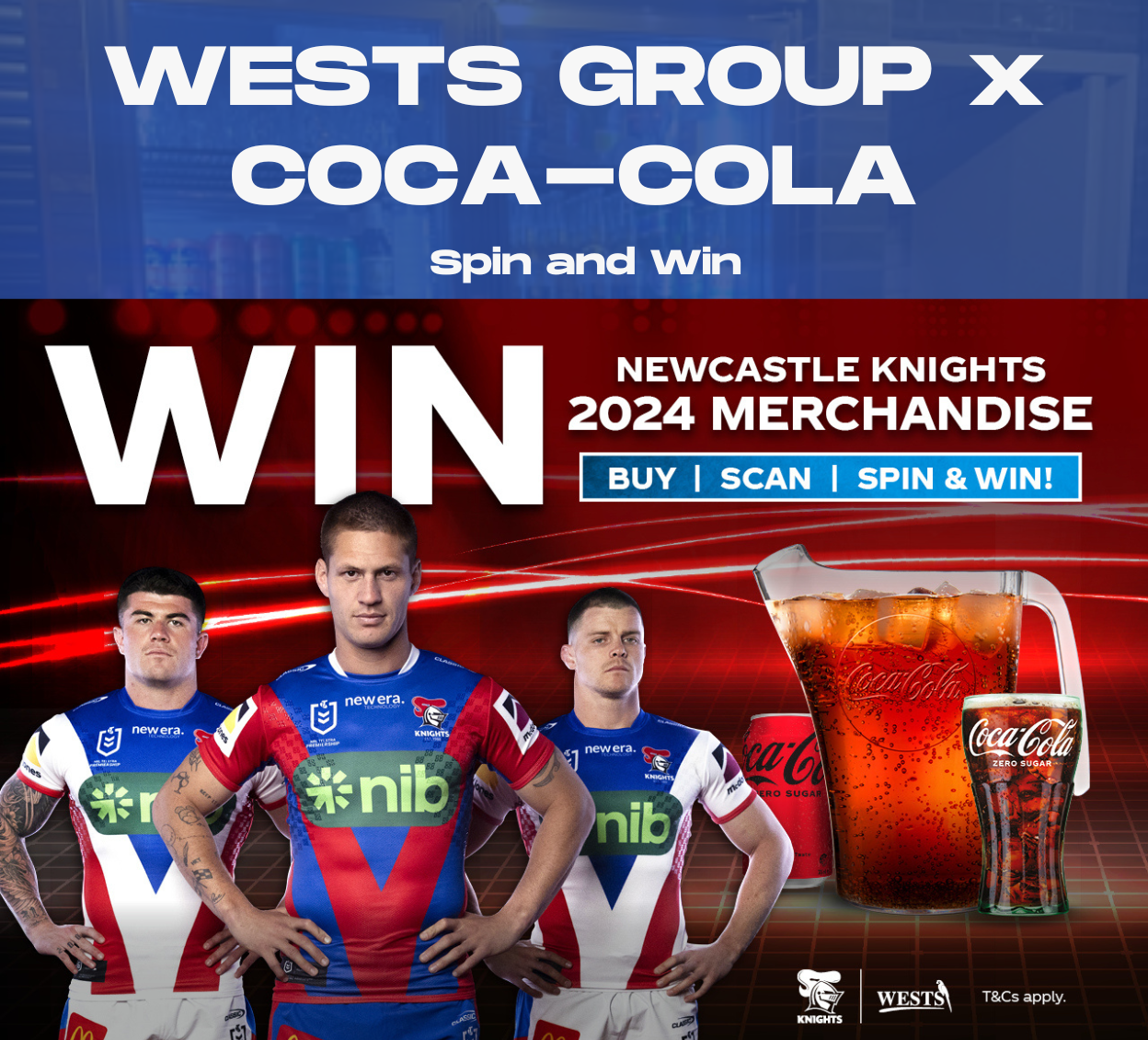 Wests Group x Coca-Cola - Spin and Win