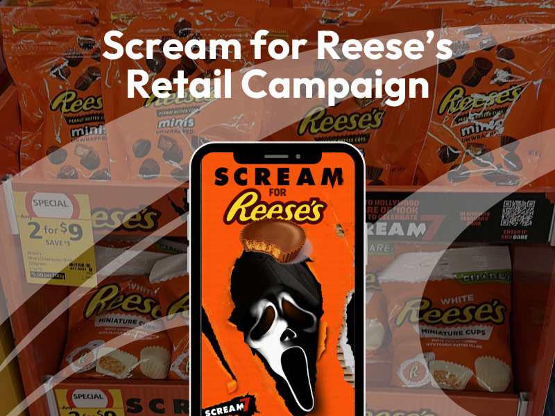 Reese's x Scream 7 Retail Campaign