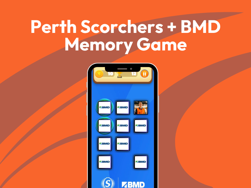 Perth Scorchers + BMD Memory Game
