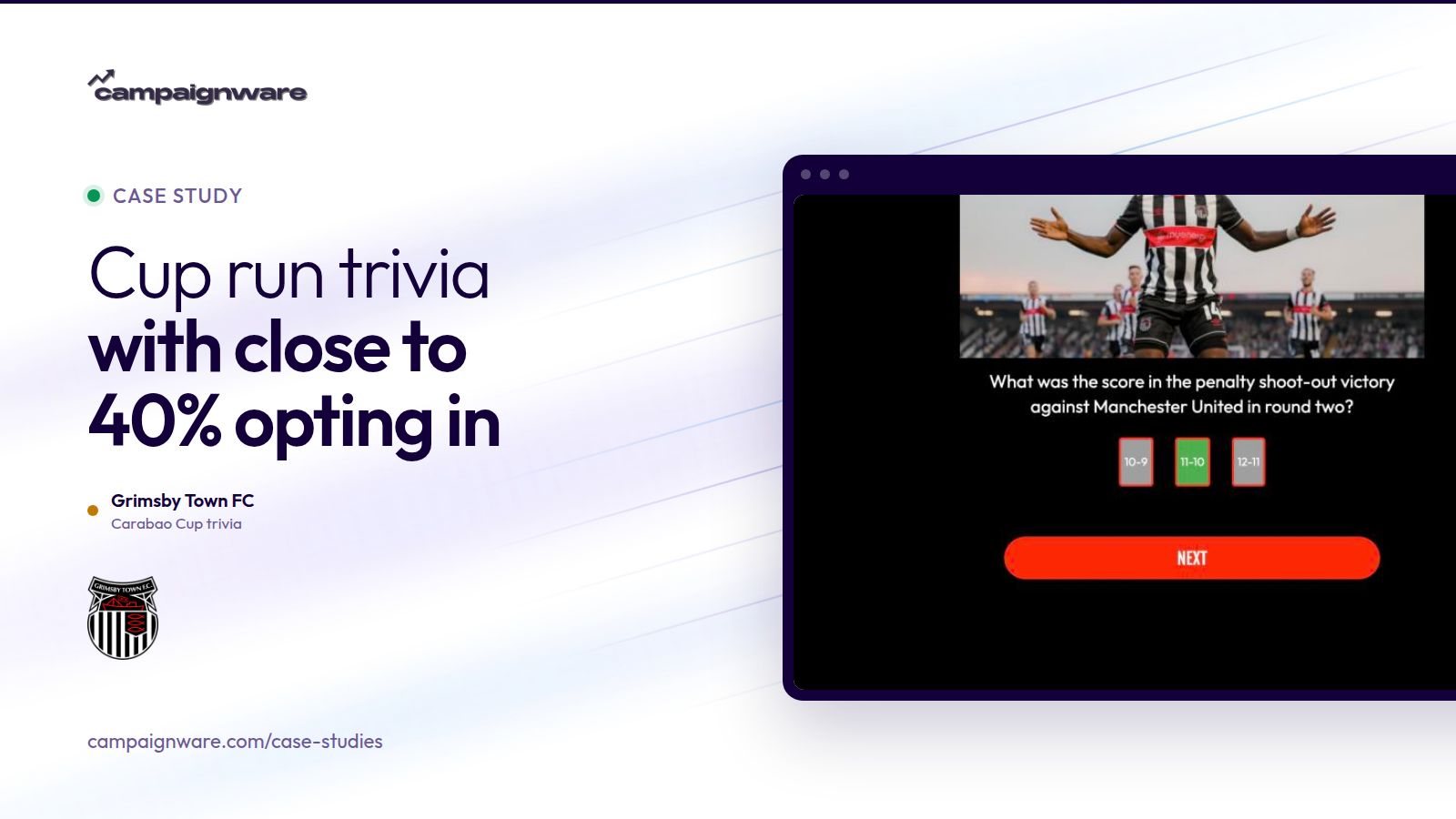 Grimsby Town FC Carabao Cup trivia: close to 40% opted in
