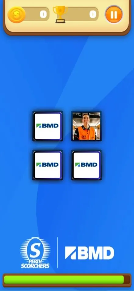 Perth Scorchers Minigame campaign
