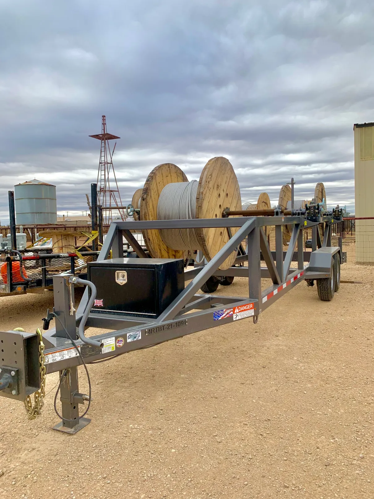 GRT-4 Four-Reel Trailer / Brake Tensioner