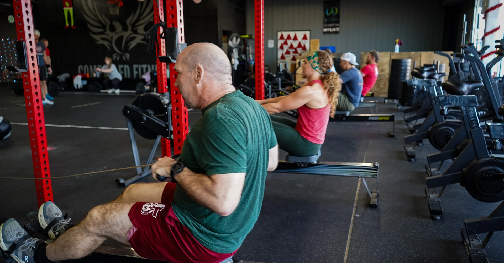 Compelled Fitness training floor in Wichita, Kansas