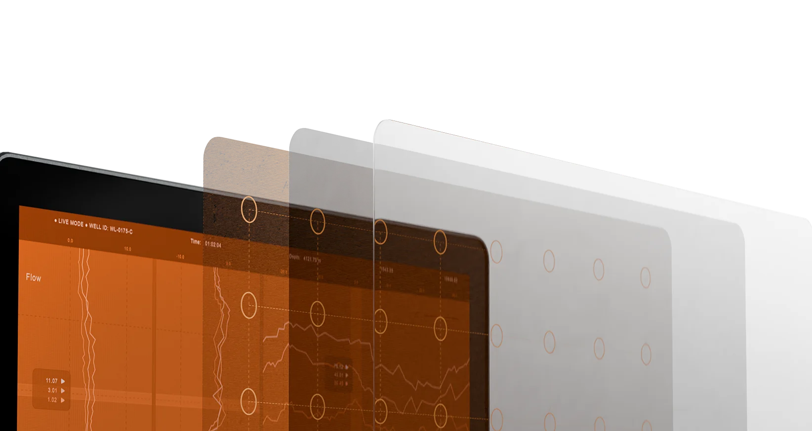 AcuPanel display glass layers